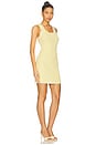 view 2 of 3 Amy Knit Mini Dress in Lemon