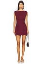 view 1 of 3 Romy Mini Dress in Wine