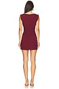 view 3 of 3 Romy Mini Dress in Wine
