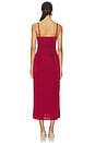 view 3 of 3 Maya Midi Dress in Wine
