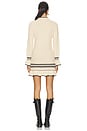 view 3 of 3 Mountain Knit Mini Dress in Oat & Black