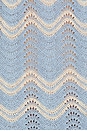 view 4 of 4 ROBE SOLANGE in Sky Blue & Beige