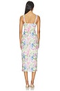 view 3 of 3 Celina Mesh Midi Dress in Watercolour Floral