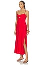 view 2 of 3 ROBE RHODES in Red