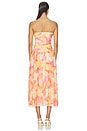 view 3 of 3 Solana Mesh Midi Dress in Abstract Leaf