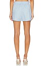 view 4 of 6 Ines Drawstring Shorts in Sky Blue