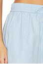 view 6 of 6 Ines Drawstring Shorts in Sky Blue