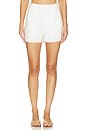 view 1 of 6 Santorini Embroidered Shorts in White