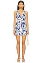 view 5 of 6 Sylvie Elasticated Short in Postcard Floral
