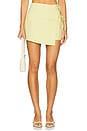view 1 of 6 Izzy Tie Wrap Skort in Lemon