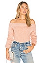 view 1 of 4 Florentine Off Shoulder Sweater in Mushroom