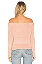 view 3 of 4 Florentine Off Shoulder Sweater in Mushroom