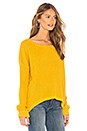 view 2 of 4 Waffle Sweater in Yellow