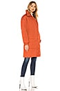 view 2 of 3 Midi Puffa Jacket in Cosmetic Red