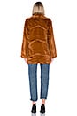 view 4 of 4 Pumpkin Spice Faux Fur Coat in Caramel