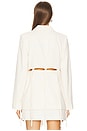 view 3 of 4 Maeve Tie Blazer in Ecru
