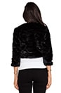 view 4 of 5 Oh Darling Faux Fur Jacket in Black