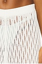 view 6 of 6 Kirra Pointelle Knit Pant in White