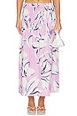 view 1 of 6 FALDA PALOMA in Pink Abstract