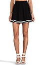 view 1 of 6 Cheerleader Skirt in Black & White