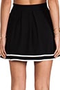 view 6 of 6 Cheerleader Skirt in Black & White