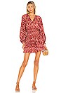 view 4 of 4 Neiki Tiered Mini Skirt in Multi