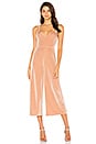 view 1 of 3 Velvet Jumpsuit in Blush