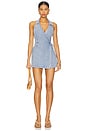 view 1 of 4 Oliver Denim Playsuit in Vintage Blue