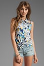 view 1 of 4 Daisy Duke Sleeveless Shirt in Multi