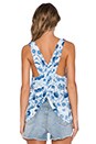 view 4 of 4 Oceans Edge Cross Back Top in Multi