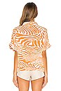 view 3 of 4 Pretty Wild Cropped Blouse in Multi