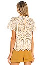 view 4 of 5 Whilma Flutter Top in Multi