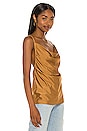view 2 of 4 Yuli Cowl Cami Top in Gold