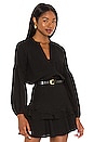 view 1 of 4 Fatima Dozen Button Blouse in Black