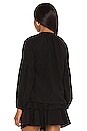view 3 of 4 Fatima Dozen Button Blouse in Black
