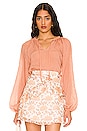 view 1 of 5 Nerang Blouse in Terracotta