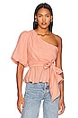 view 1 of 4 Vera One Shoulder Top in Rose