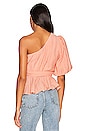 view 3 of 4 Vera One Shoulder Top in Rose