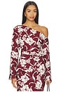 view 1 of 5 Freda Top in Wine Floral
