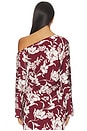 view 4 of 5 Freda Top in Wine Floral