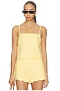 view 1 of 4 Grazia Scallop Hem Cami in Butter