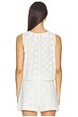 view 3 of 5 Anisa Embriodered Top in White