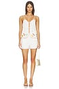 view 4 of 4 Santorini Embriodered Cami in White