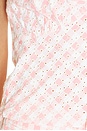 view 5 of 5 SABINA 탑 in Pink Gingham