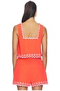 view 3 of 5 Amaya Embroidered Top in Coral & Pink