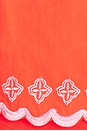 view 5 of 5 Amaya Embroidered Top in Coral & Pink