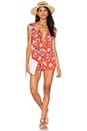 view 1 of 3 Floating in The Tropics Romper in Multi