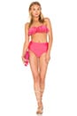 view 4 of 4 BAS DE MAILLOT DE BAIN CUT ME LOOSE in Hot Pink