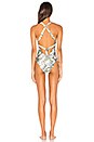 view 4 of 4 Shady Fronds One Piece Swimsuit in Tropical