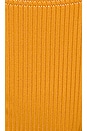 view 5 of 5 Constance Mid Tie Bikini Bottom in Mustard